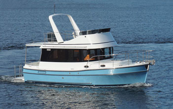 modern trawler yachts