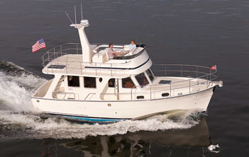 modern trawler yachts