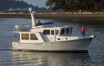 modern trawler yachts