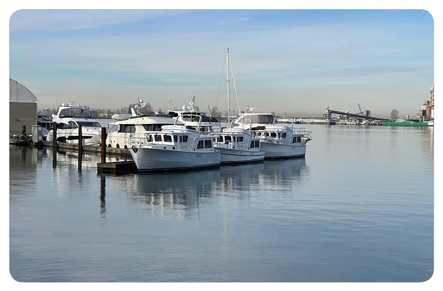 Freshly-offloaded Helmsman Trawlers