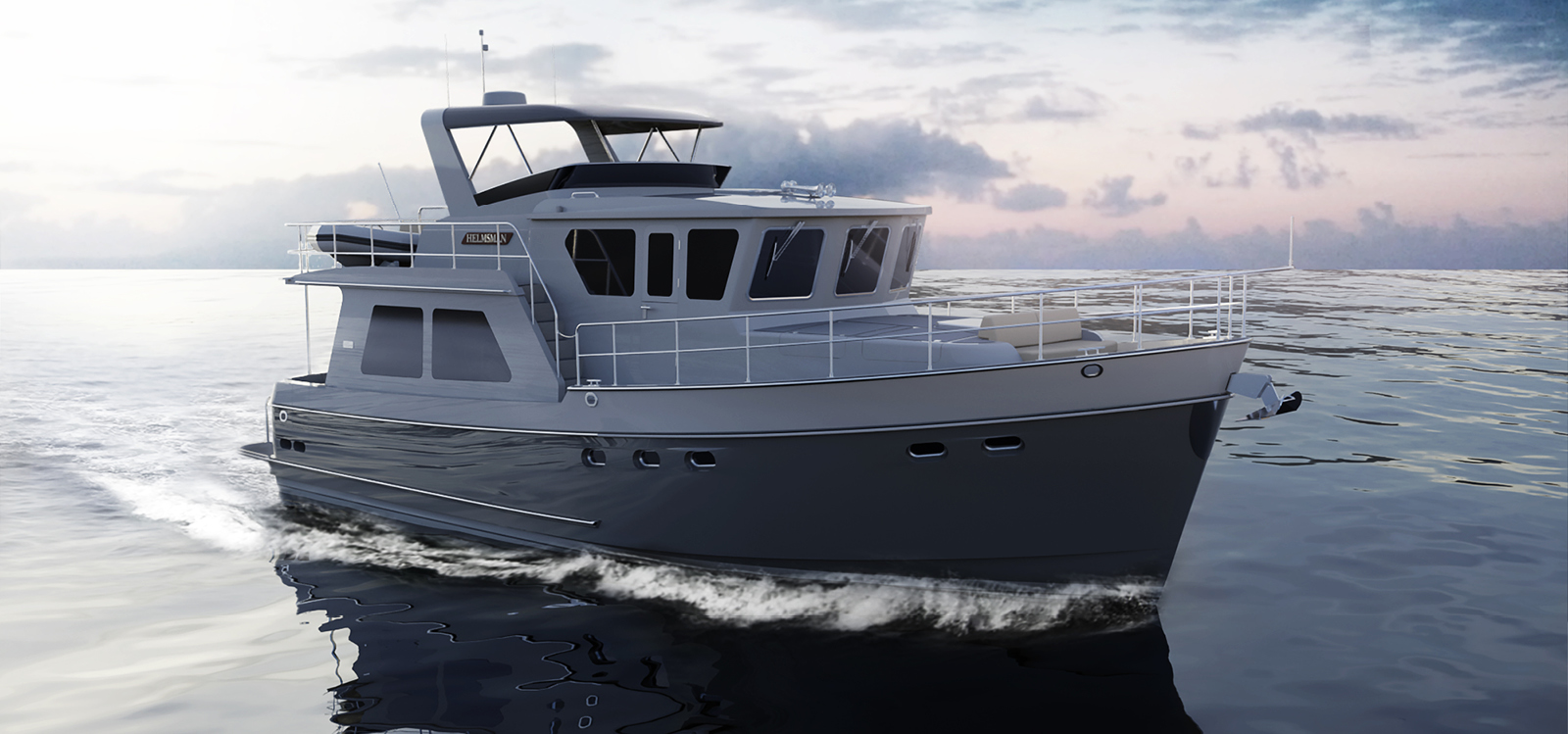 Helmsman Trawler 46 Pilothouse