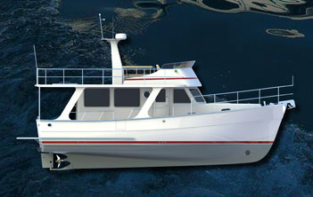 New Helmsman Trawlers Model - 38 Sedan